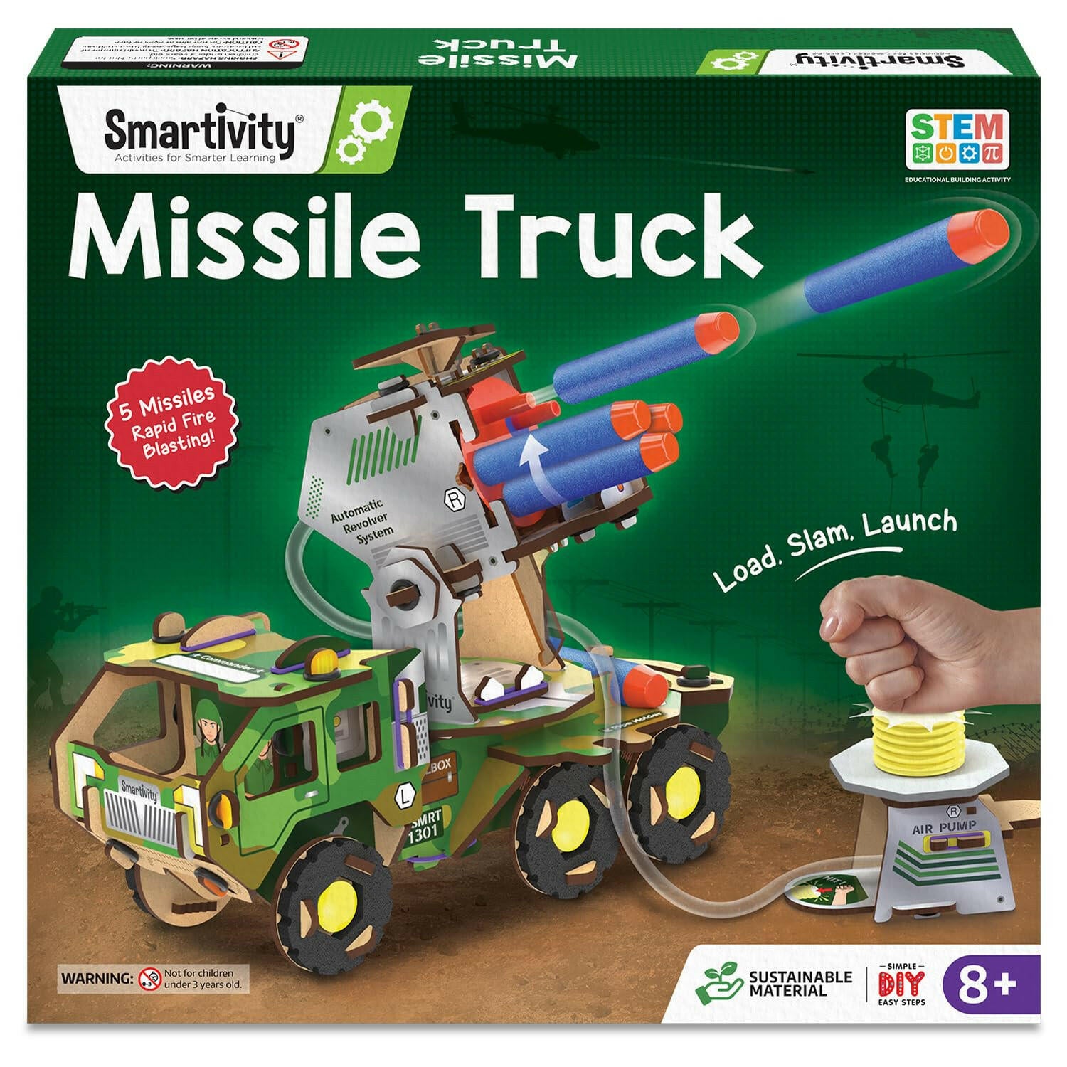 Smartivity Smartivity Missile Truck  Go Science Goods.