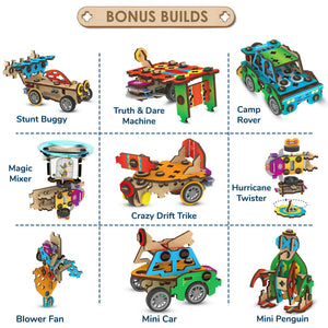 Smartivity Spin n Go Kit Multi Builds 20 in 1  Go Science .