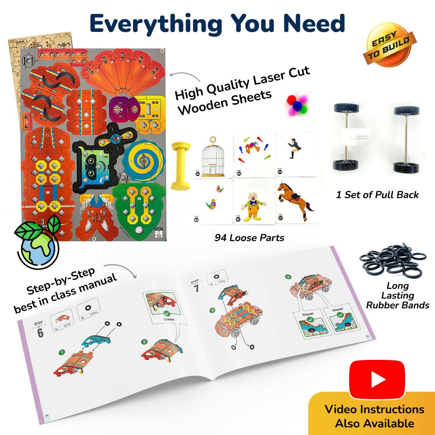 Smartivity Spin n Go Kit Multi Builds 20 in 1  Go Science .