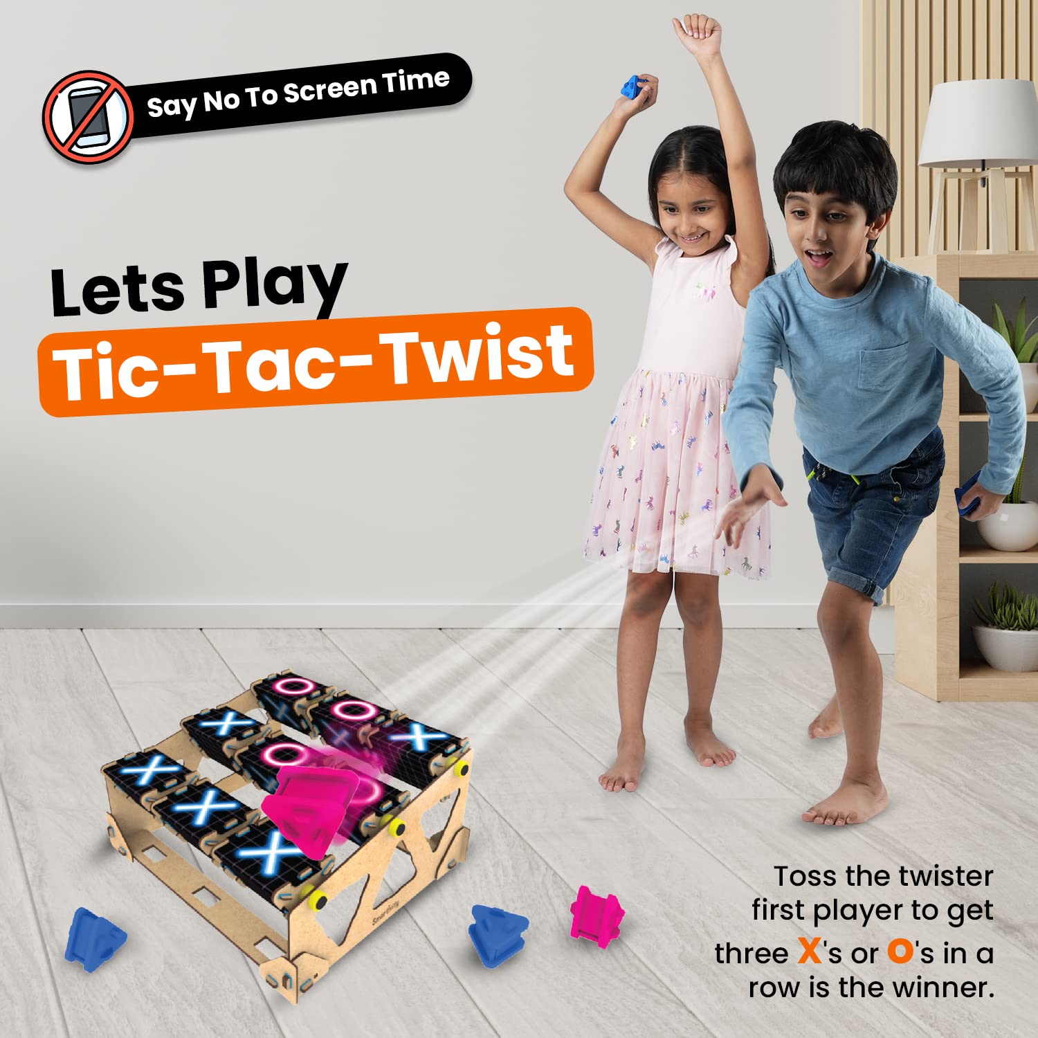 Smartivity Tic Tac Twist STEM DIY Fun Game for Kids at Go Science product image 2