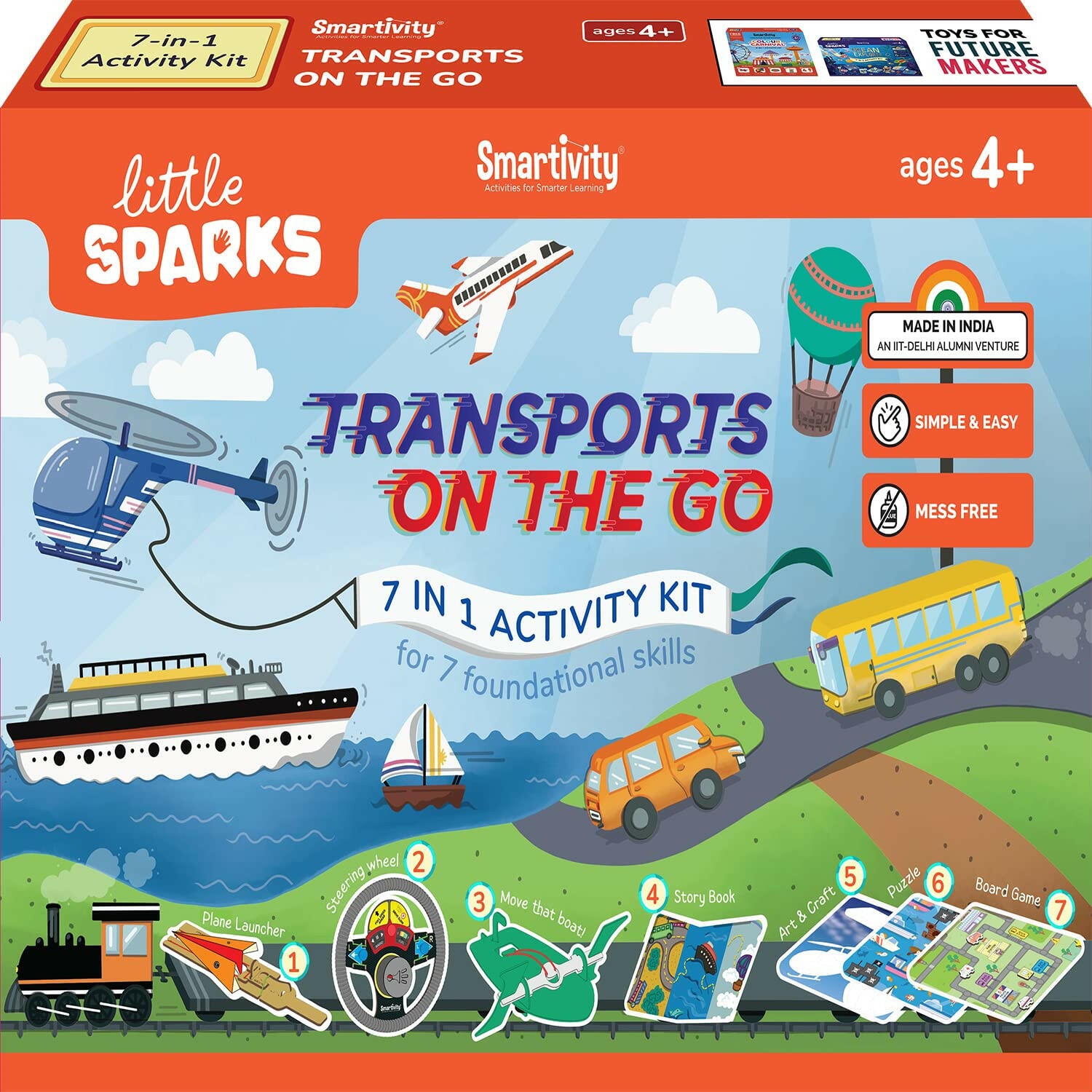 Smartivity Transport on the go  Go Science .
