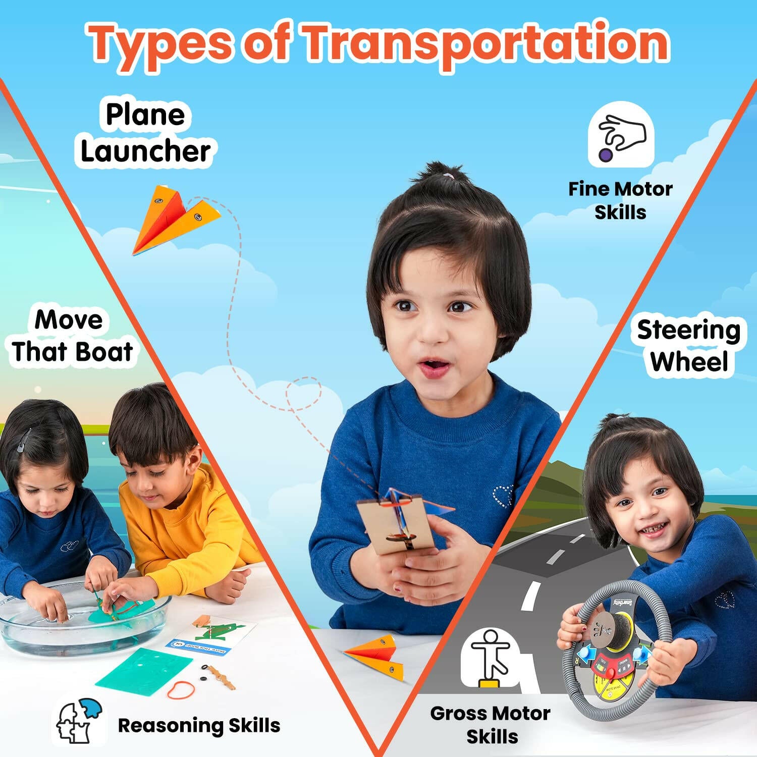 Smartivity Transport on the go  Go Science .