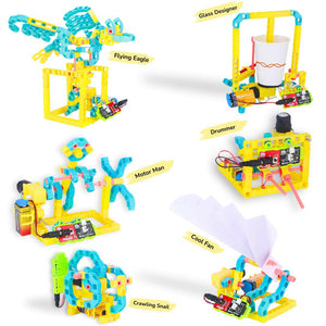 Witblox Fun With Robots Kit - 6 in 1 School Project Set WitBlox  Go Science Goods.