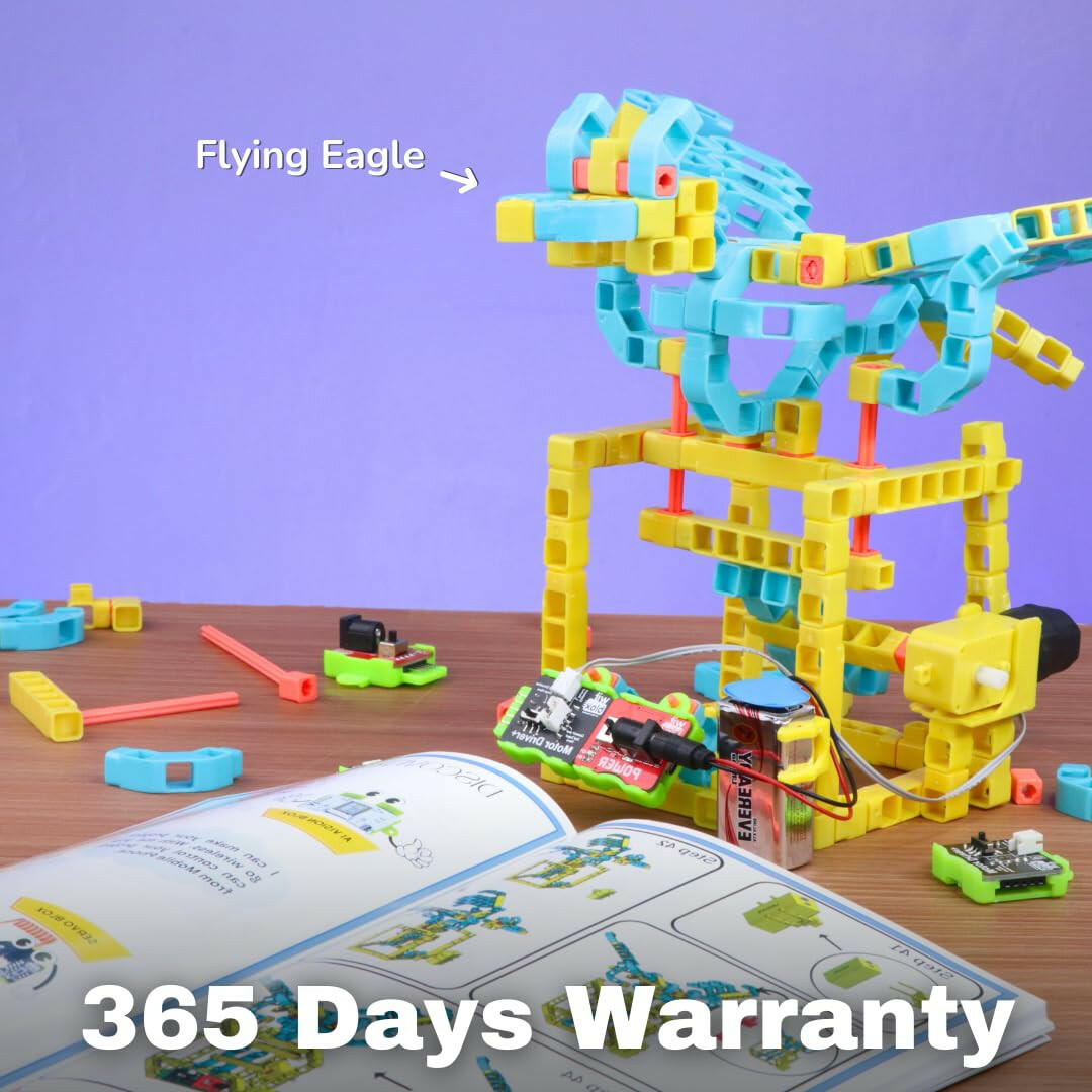 Witblox Fun With Robots Kit - 6 in 1 School Project Set WitBlox  Go Science Goods.