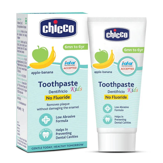 Chicco Toothpaste Apple Banana Flavor 6M to 6Y 50g