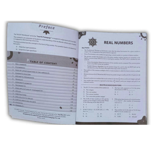 Saarthi Pedagogy Grade 10 Maths NCERT Workbook  Go Science Goods.