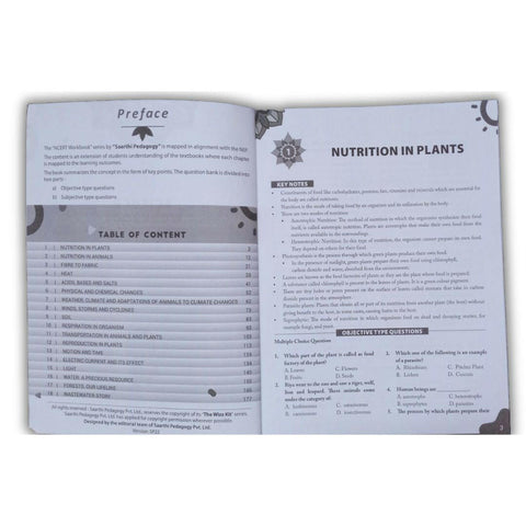 Saarthi Pedagogy Grade 7 Science NCERT Workbook  Go Science Goods.