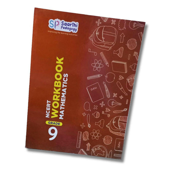 Saarthi Pedagogy Grade 9 Maths NCERT Workbook  Go Science Goods.