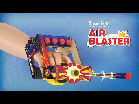 Smartivity Air Blaster  Go Science Air Pressure, Volume & Projectile Concepts.