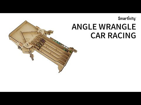 Smartivity Angle Wrangle Car Racing  Go Science Geometry, Motion & Engineering Concepts.