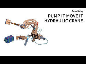 Smartivity Hydraulic Crane STEM Activity Game Kit for Kids 8 to 14 Goscience Video