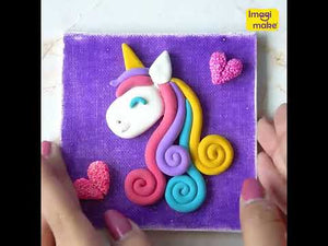 Imagimake Clay Murals - Candyland - Modelling Clay & Glass Paint  Go Science Goods.