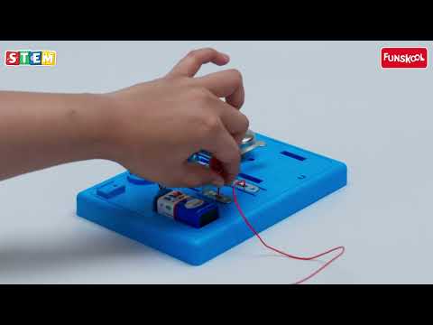 FUNSKOOL (INDIA) LTD STEM Science Kit Senior - Electromagnetism  Go Science Electromagnetism, Circuit & Physics Concepts.