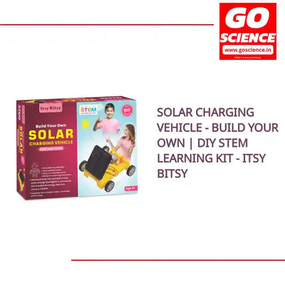Solar Charging Vehicle - Build Your Own | DIY STEM Learning Kit - Itsy Bitsy by@Outfy