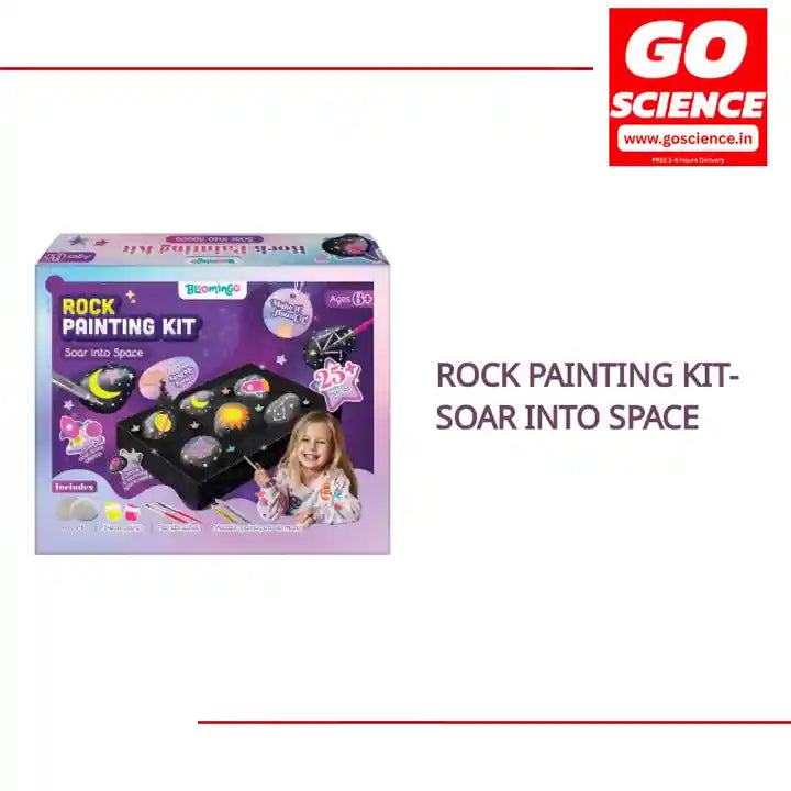 Rock Painting Kit-Soar into Space by@Outfy