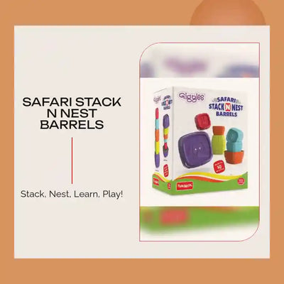 Safari Stack N Nest Barrels by@Outfy