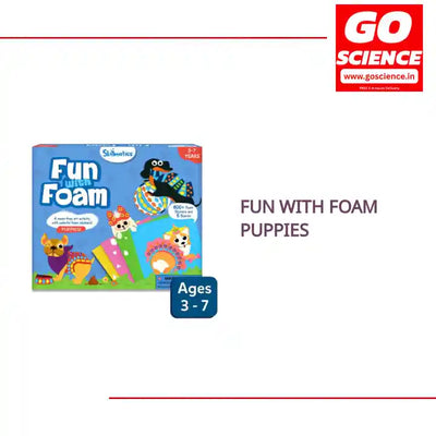 Fun with Foam Puppies by@Outfy