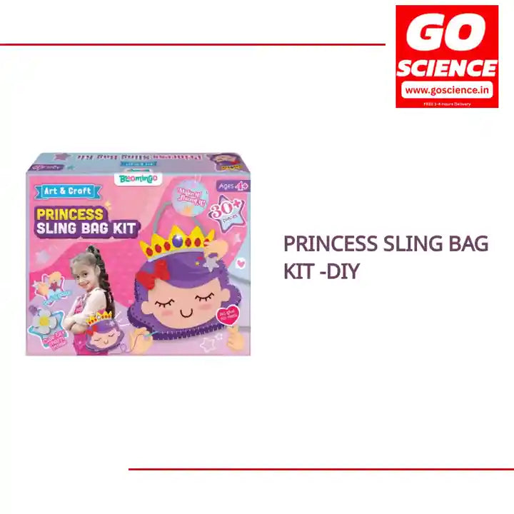 Princess Sling Bag Kit -DIY by@Outfy