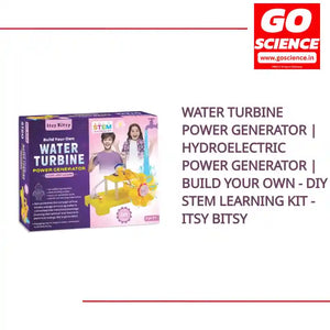 Water Turbine Power Generator | Hydroelectric Power Generator | Build Your Own - DIY STEM Learning Kit - Itsy Bitsy by@Outfy
