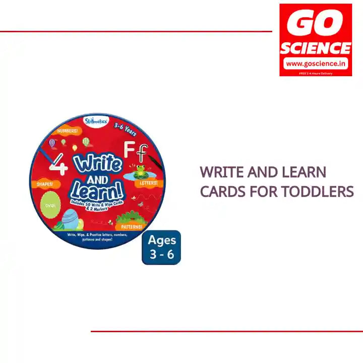 Write and Learn Cards for Toddlers by@Outfy
