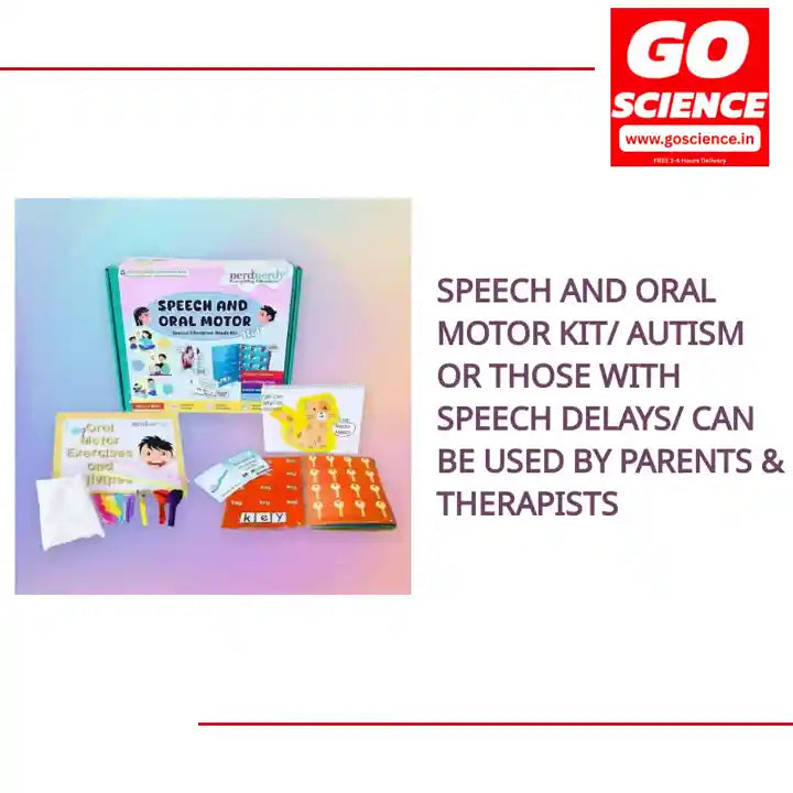 Speech and Oral Motor Kit/ Autism or those with speech delays/ Can be used by parents &amp; therapists by@Outfy