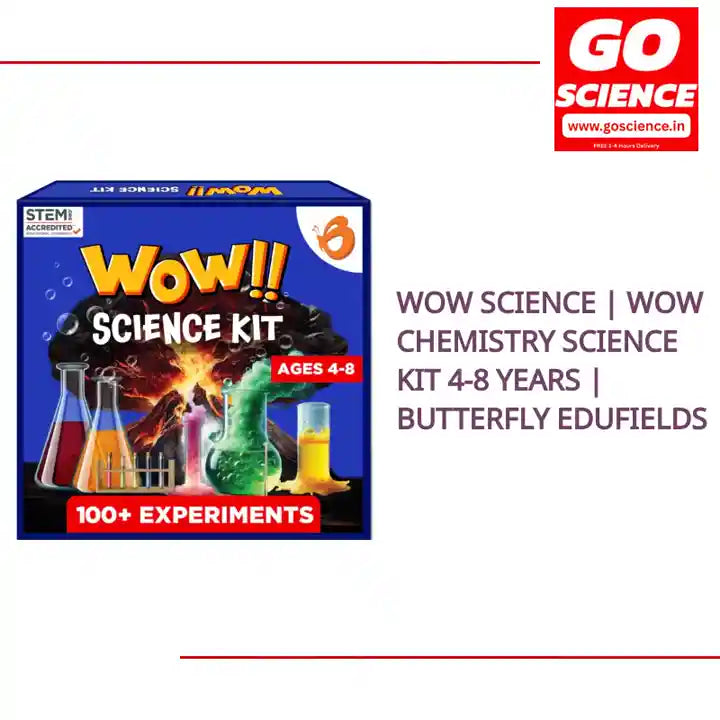 Wow Science | Wow Chemistry Science Kit 4-8 years | Butterfly Edufields by@Outfy