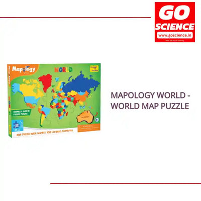 Mapology World - World Map Puzzle by@Outfy