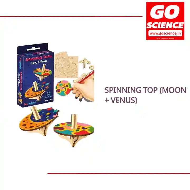 Spinning Top (Moon + Venus) by@Outfy