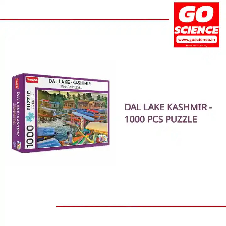 Dal Lake Kashmir - 1000 Pcs Puzzle by@Outfy