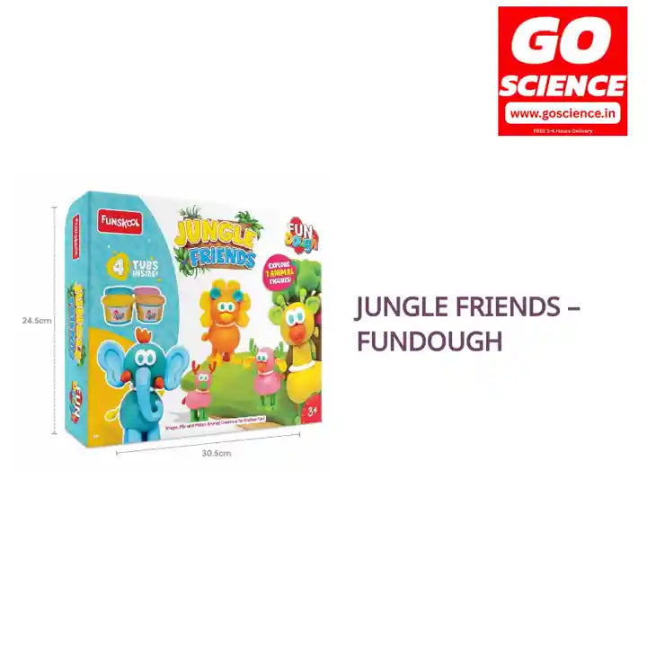 Jungle Friends &ndash; Fundough by@Outfy