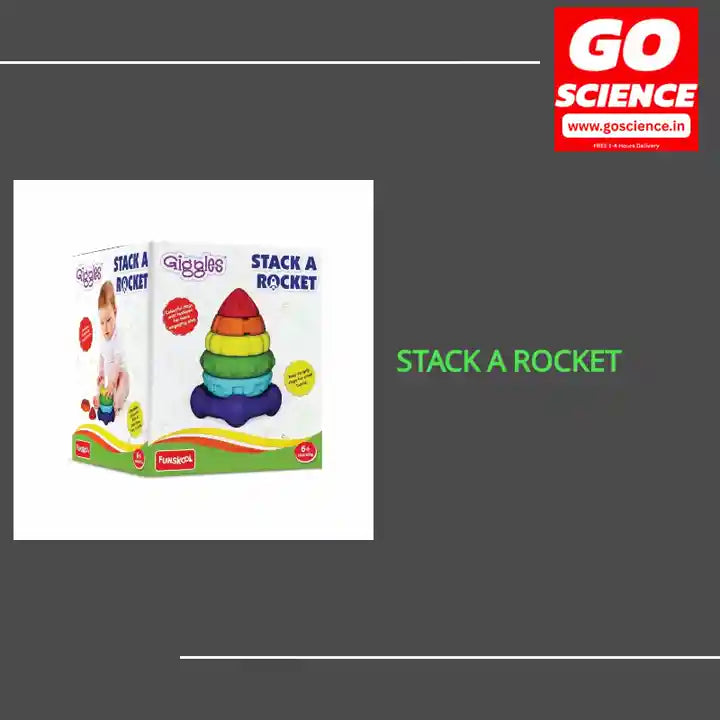 FUNSKOOL (INDIA) LTD Stack A Rocket  Go Science Goods.