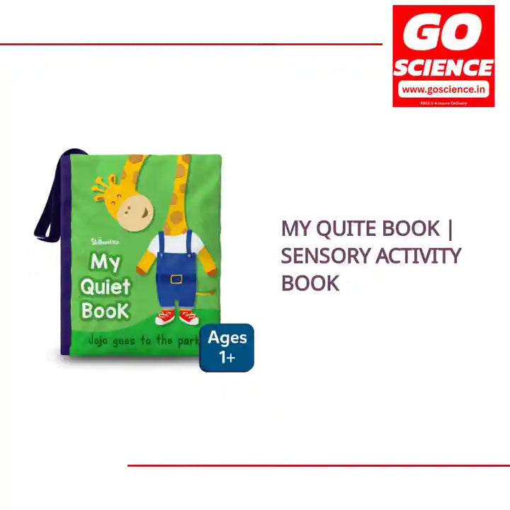 My Quite Book | Sensory Activity Book by@Outfy