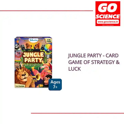 Jungle Party - Card Game of Strategy &amp; Luck by@Outfy