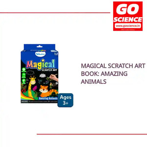 Magical Scratch Art Book: Amazing Animals by@Outfy