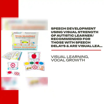 Speech Development using Visual strength of Autistic Learner/ Recommended for those with Speech Delays &amp; are visual learners. by@Outfy
