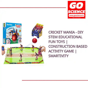 Cricket Mania - DIY STEM Educational Fun Toys | Construction Based Activity Game | Smartivity by@Outfy