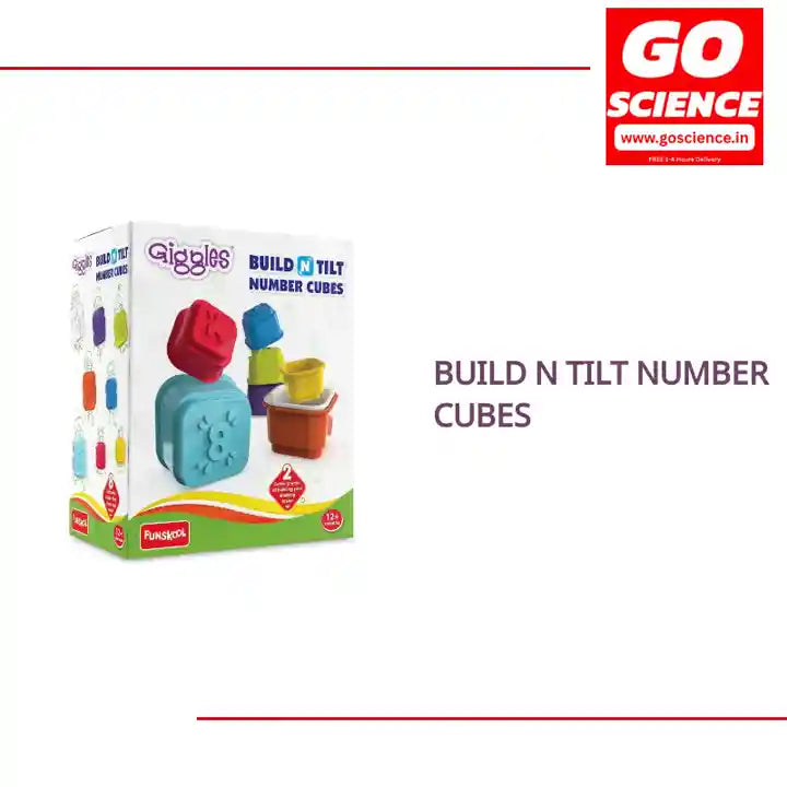 Build N Tilt Number Cubes by@Outfy