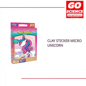 Clay Sticker Micro Unicorn by@Outfy