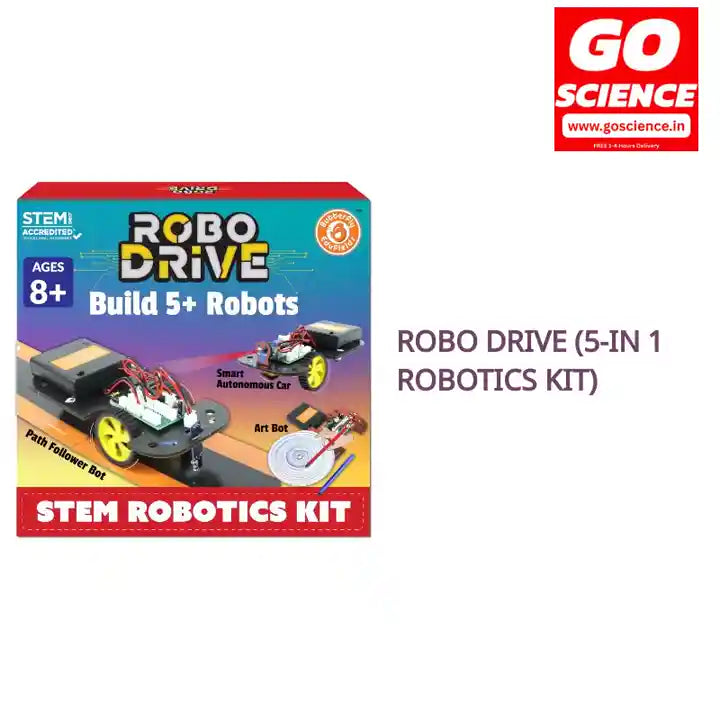 Robo Drive (5-in 1 Robotics kit) by@Outfy