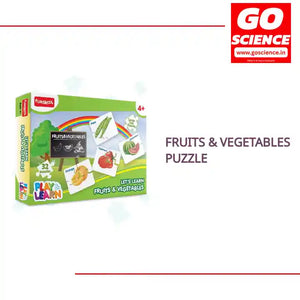 Fruits &amp; Vegetables Puzzle by@Outfy