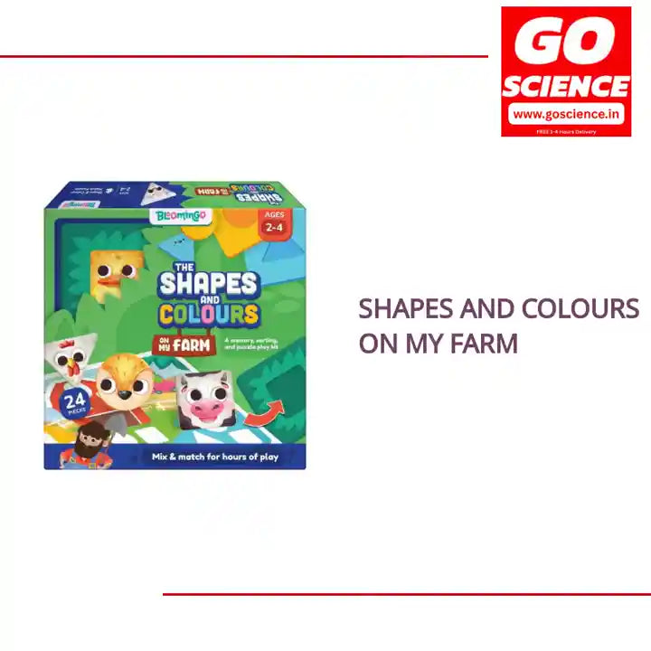 Shapes and Colours on My Farm by@Outfy