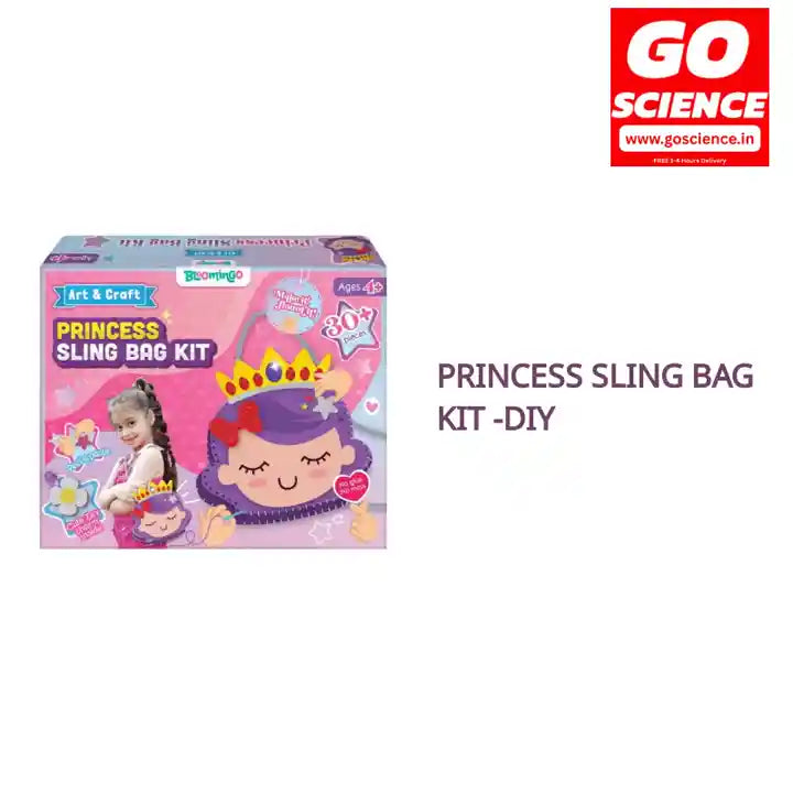 Princess Sling Bag Kit -DIY by@Outfy