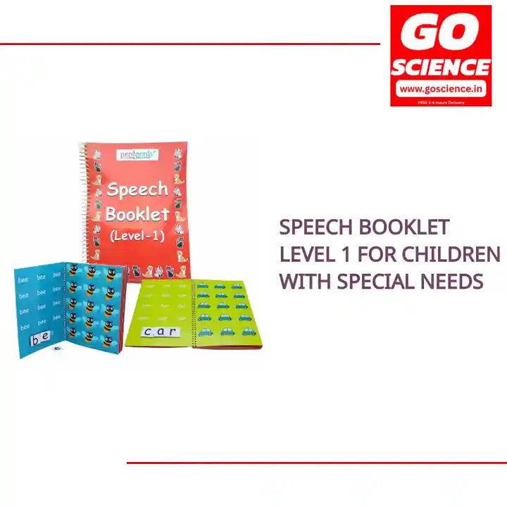 Speech Booklet Level 1 for Children with Special Needs by@Outfy