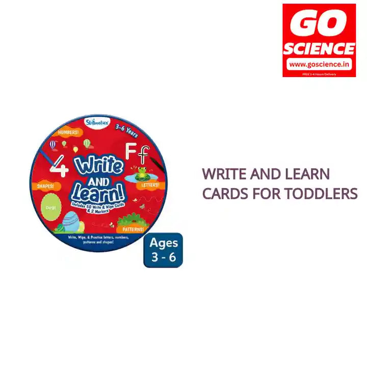 Write and Learn Cards for Toddlers by@Outfy