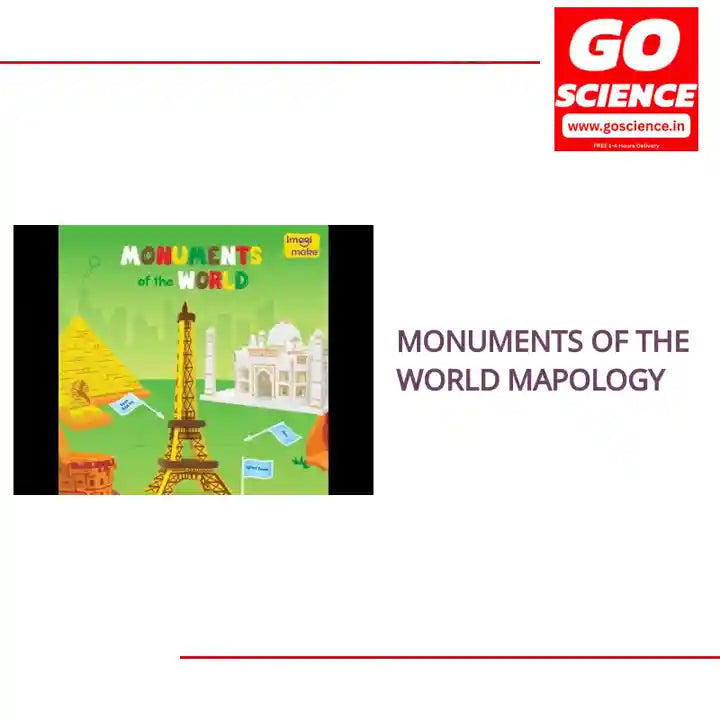 Monuments of the World Mapology by@Outfy