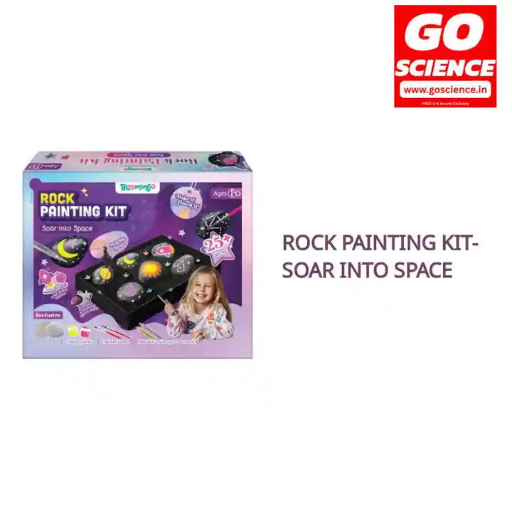 Rock Painting Kit-Soar into Space by@Outfy
