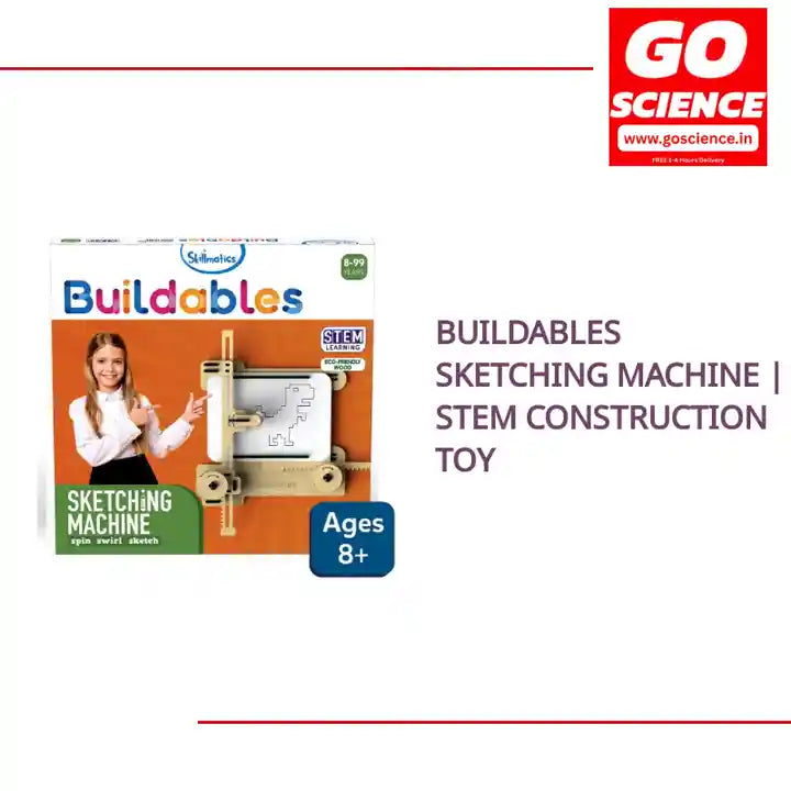 Buildables Sketching Machine | STEM construction toy by@Outfy