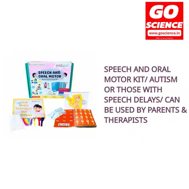 Speech and Oral Motor Kit/ Autism or those with speech delays/ Can be used by parents &amp; therapists by@Outfy