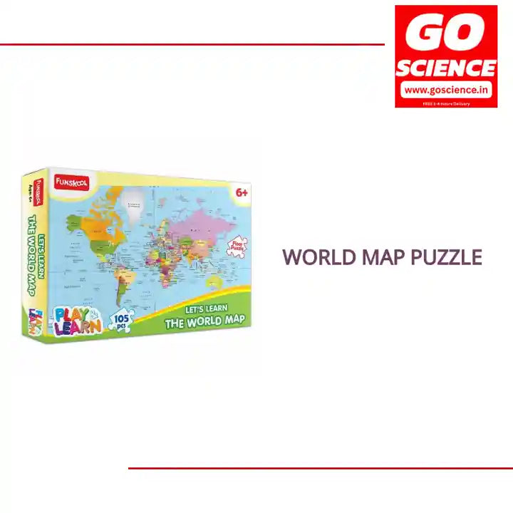 World Map Puzzle by@Outfy