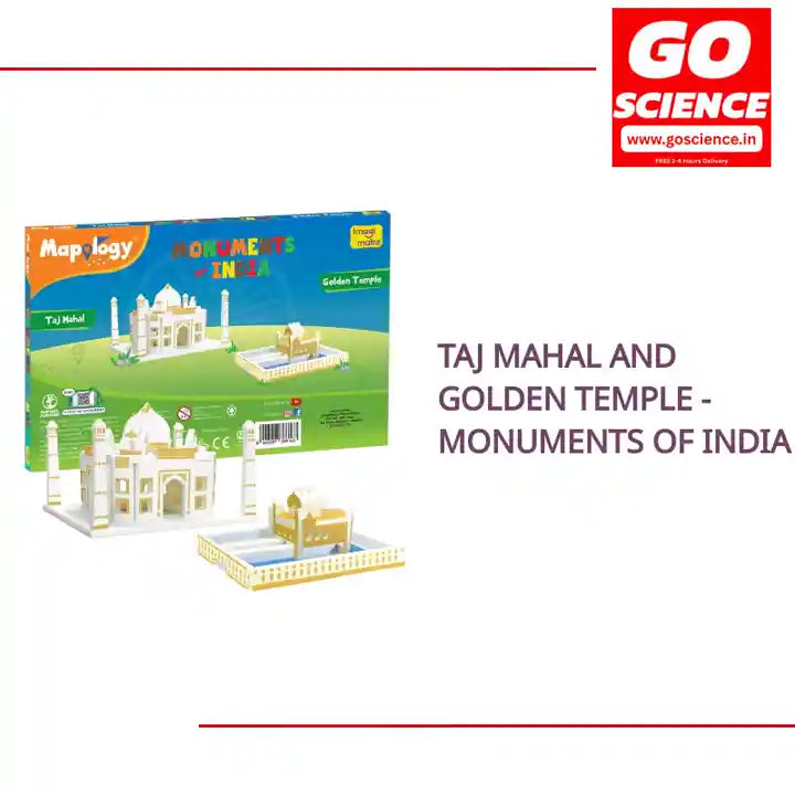 Taj Mahal and Golden Temple - Monuments Of India by@Outfy